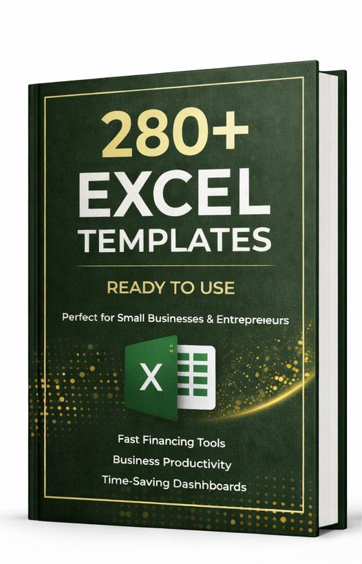 Access to 280+ Ready-to-Use Templates for Excel | Commercial License